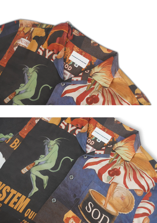 SOD Co. Vermouth Hawaiian Shirt | Face 3 Face