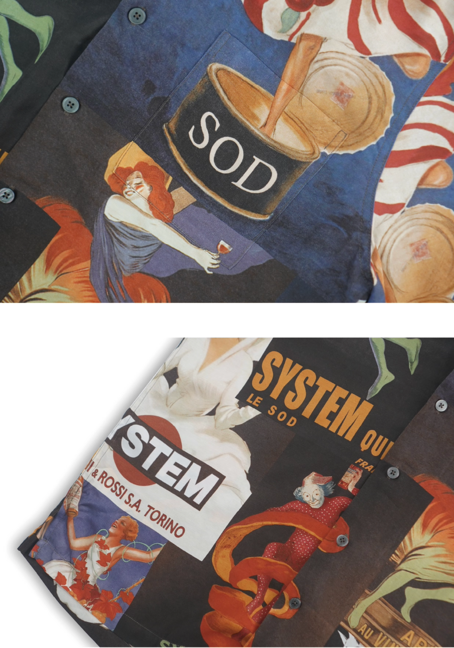 SOD Co. Vermouth Hawaiian Shirt | Face 3 Face