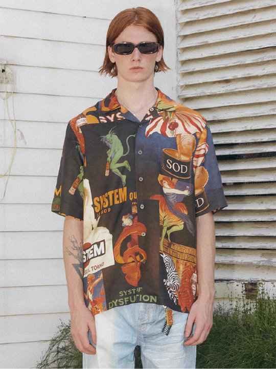 SOD Co. Vermouth Hawaiian Shirt | Face 3 Face