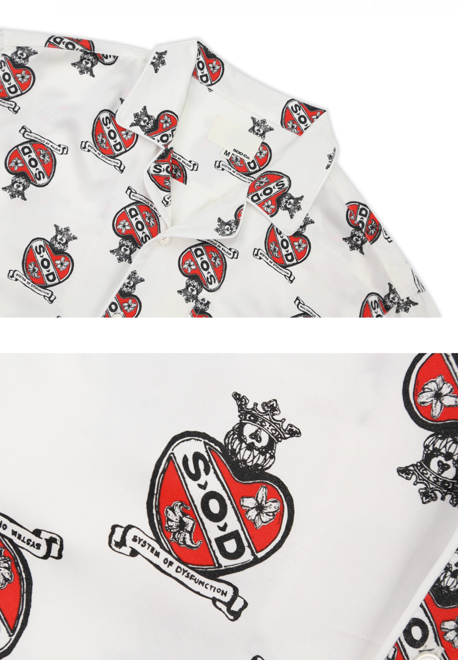 SOD Co. Sacred Heart Hawaiian Shirt | Face 3 Face