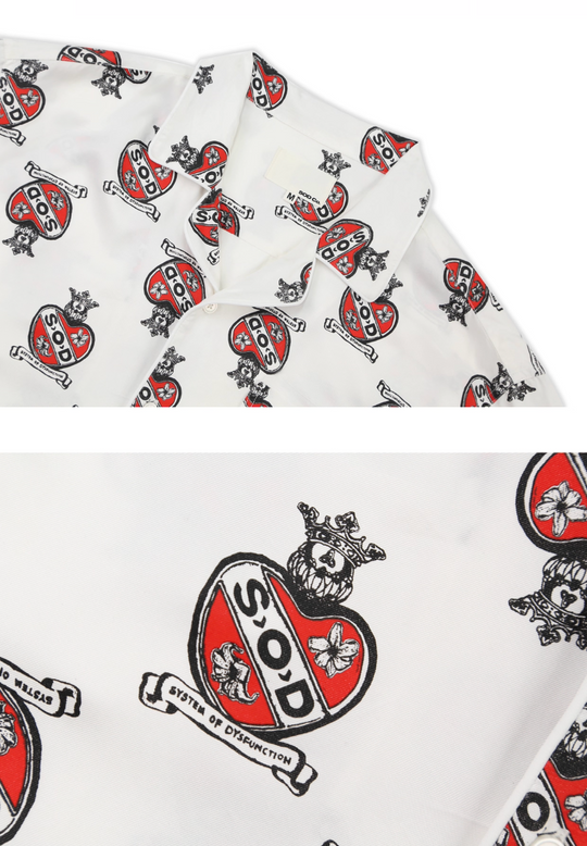 SOD Co. Sacred Heart Hawaiian Shirt | Face 3 Face