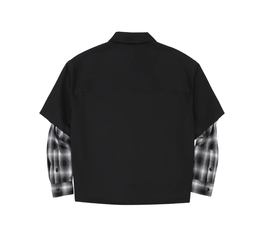 SOD Co. Patched Layered Work Shirt | Face 3 Face