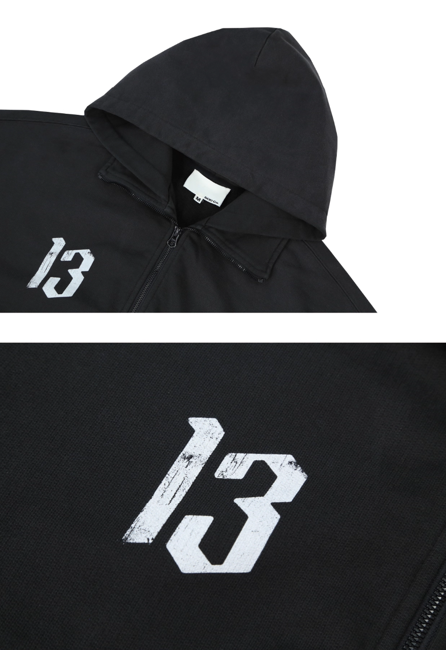 SOD Co. Soccer Layered Zip Up Hoodie | Face 3 Face