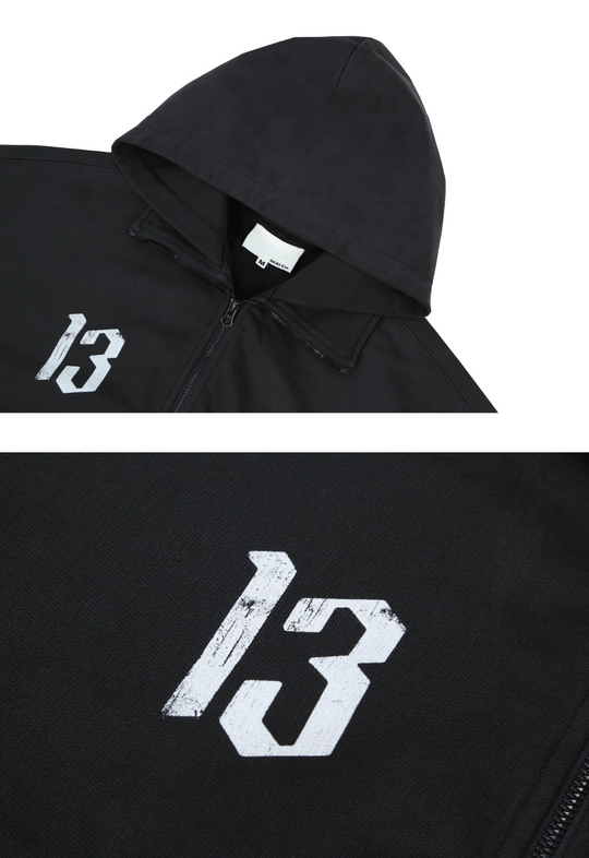 SOD Co. Soccer Layered Zip Up Hoodie | Face 3 Face