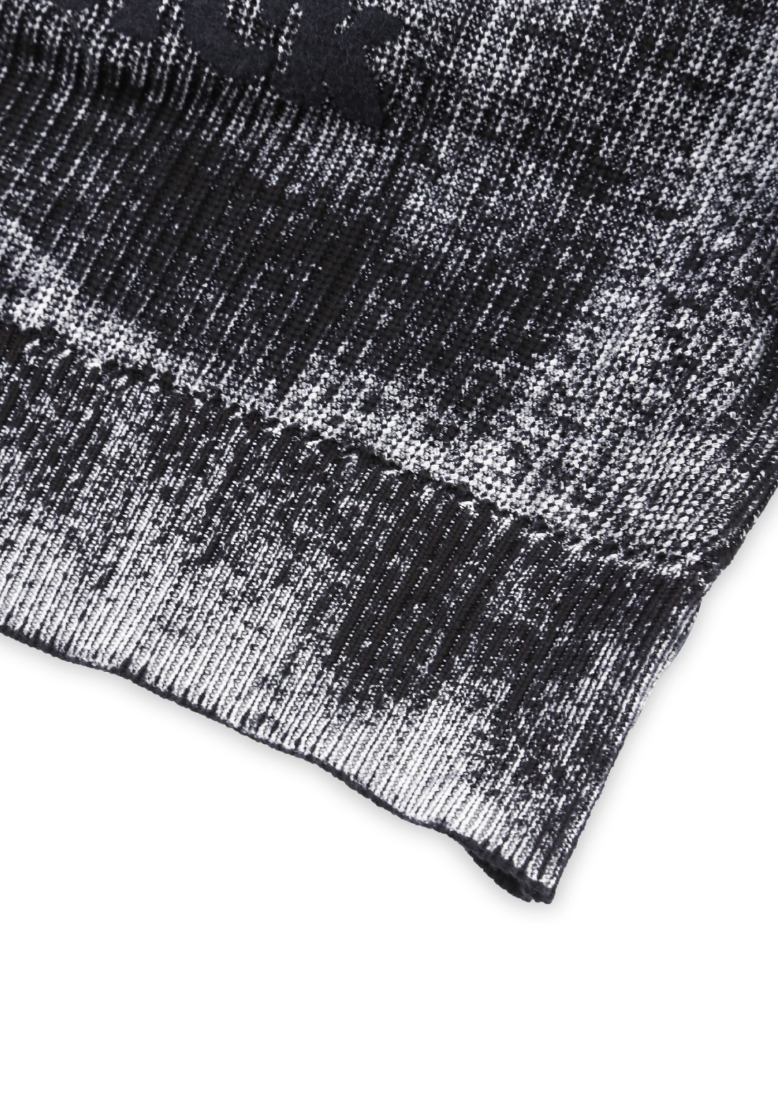 SOD Co. Rock Reverse Printed Knit Sweater | Face 3 Face