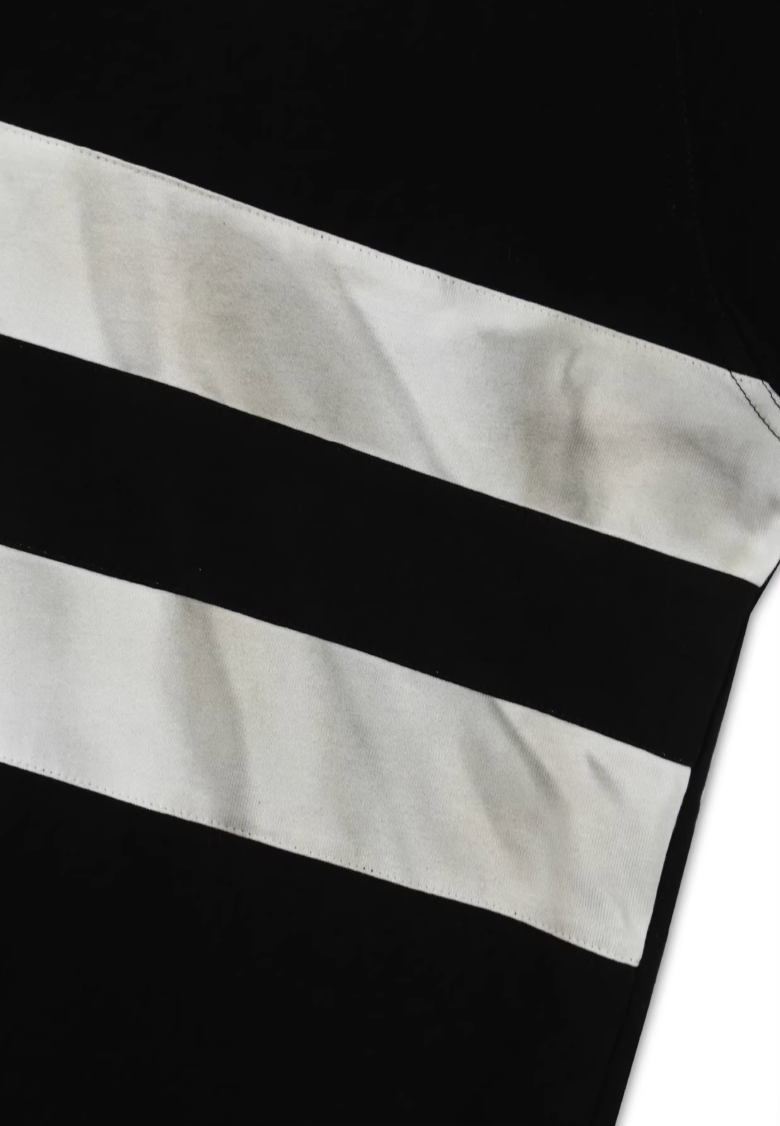 SOD Co. Patchwork Distressed Rugby Polo | Face 3 Face