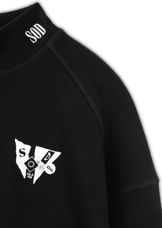 SOD Co. Mockneck Long Sleeve Tee | Face 3 Face