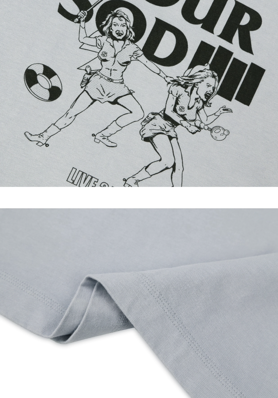 SOD Co. Tour SOD Print Vintage Washed Tee | Face 3 Face