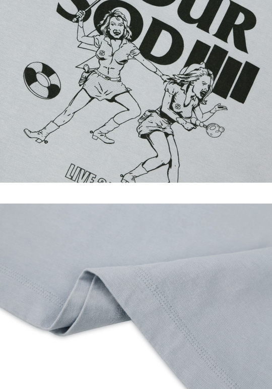 SOD Co. Tour SOD Print Vintage Washed Tee | Face 3 Face