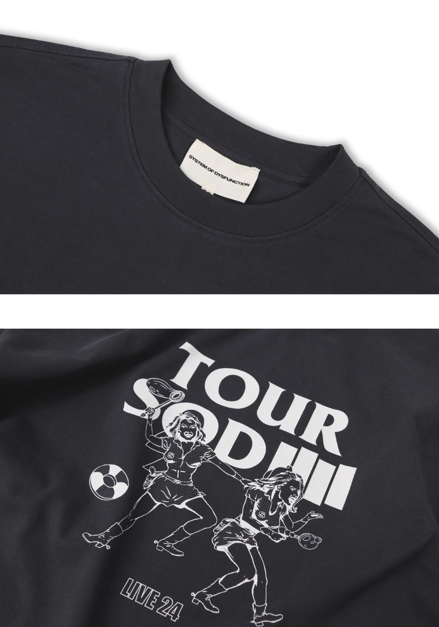 SOD Co. Tour SOD Print Vintage Washed Tee | Face 3 Face