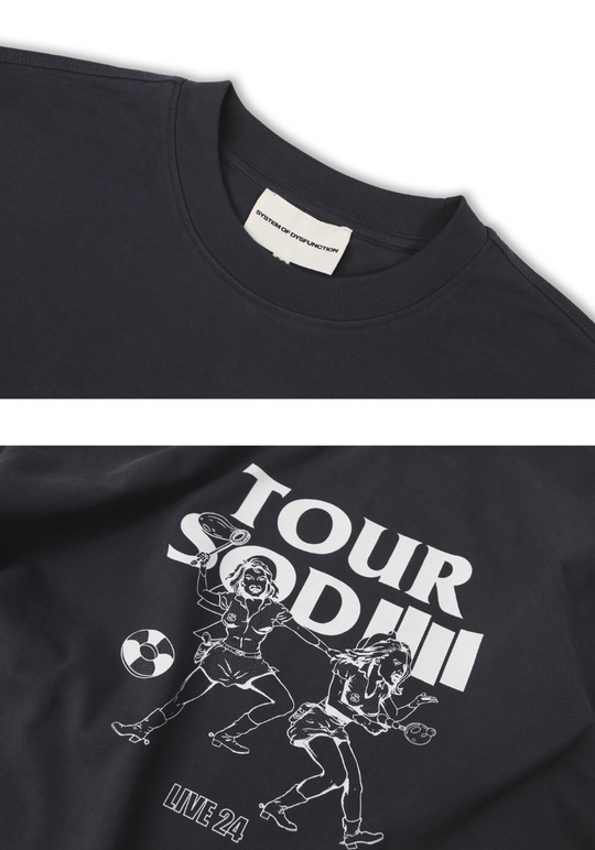 SOD Co. Tour SOD Print Vintage Washed Tee | Face 3 Face