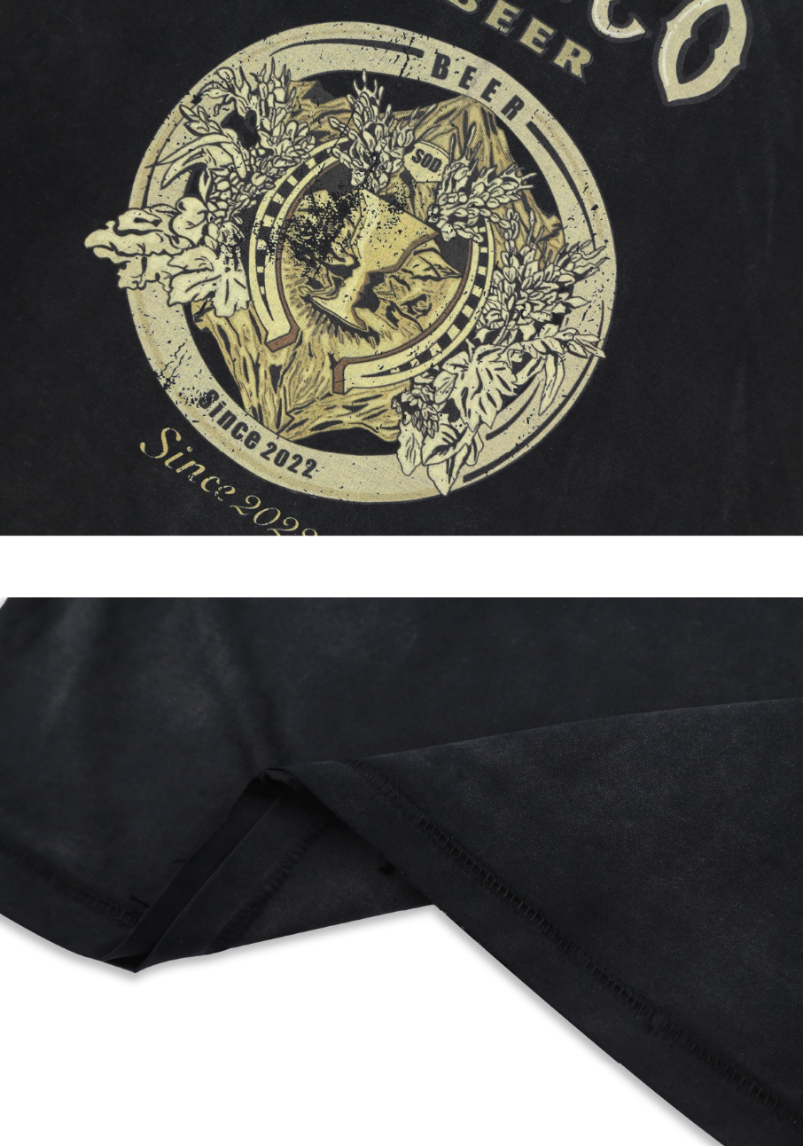 SOD Co. Olympia Print Distressed Vintage Tee | Face 3 Face