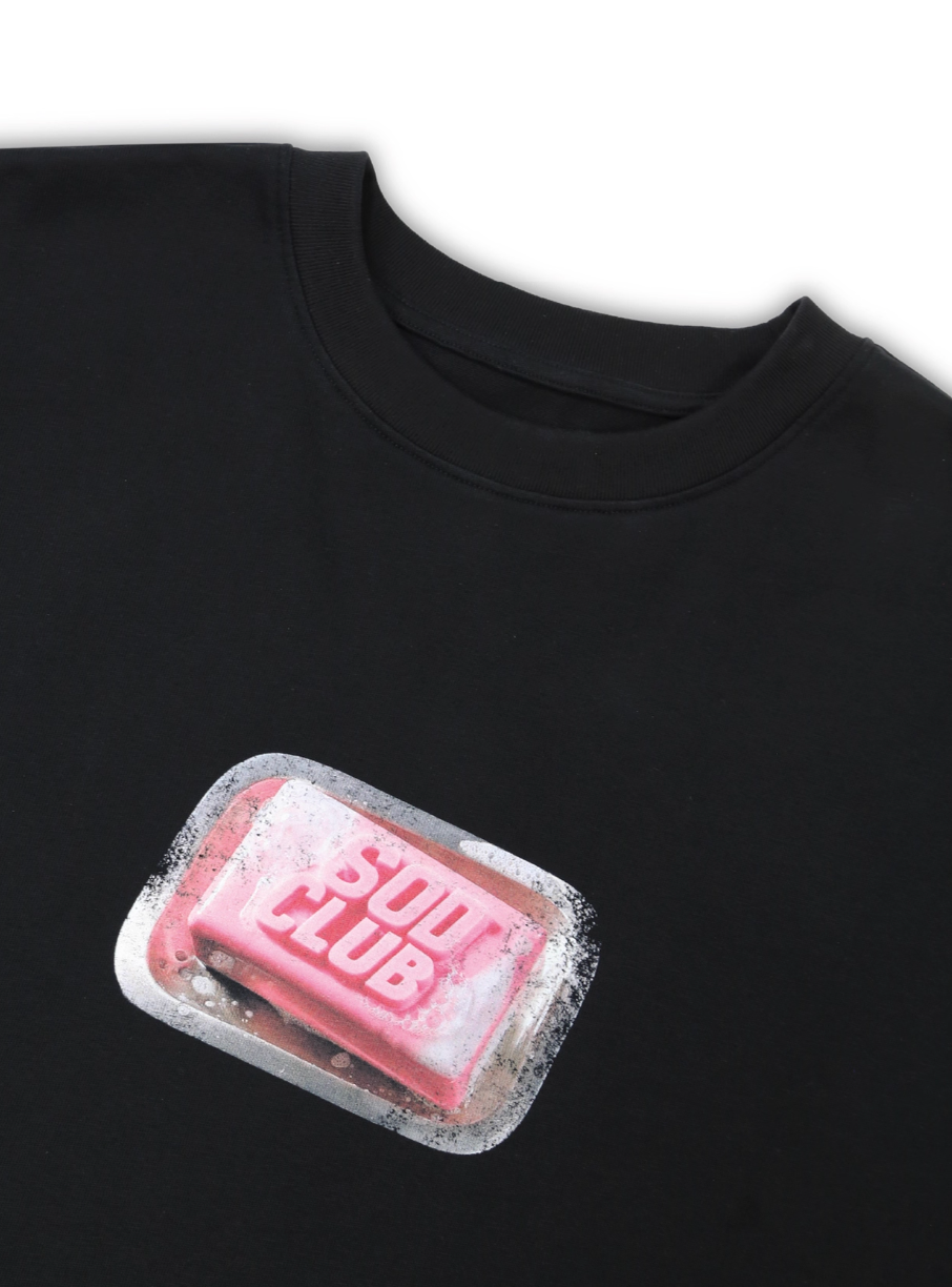 SOD Co. SOD Club Print Washed Tee | Face 3 Face