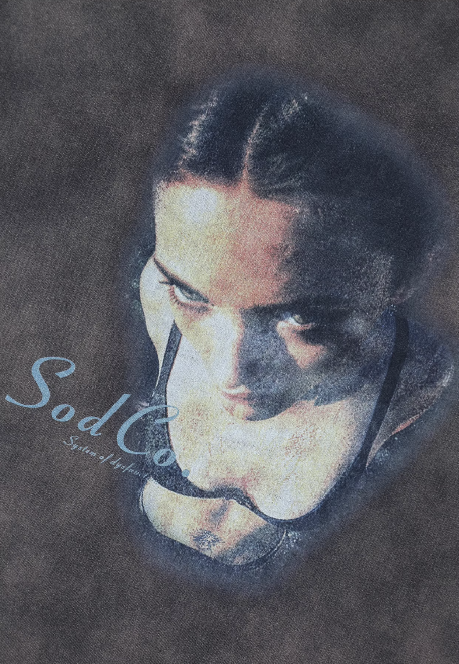 SOD Co. Artwork Print Distressed Washed Tee | Face 3 Face