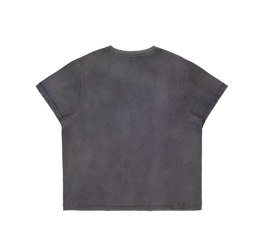 SOD Co. NUMB Print Distressed Washed Tee | Face 3 Face