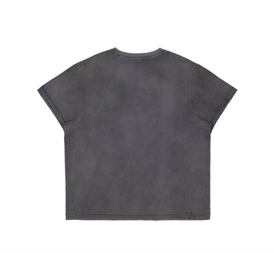 SOD Co. NUMB Print Distressed Washed Tee | Face 3 Face