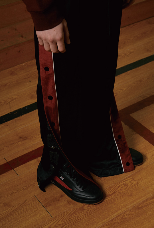 SOD Co. Velvet Snap Track Pants | Face 3 Face