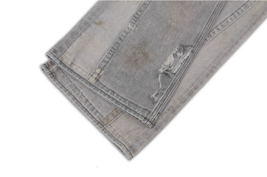 SOD Co. Grunge Digital Printed Flared Jeans | Face 3 Face