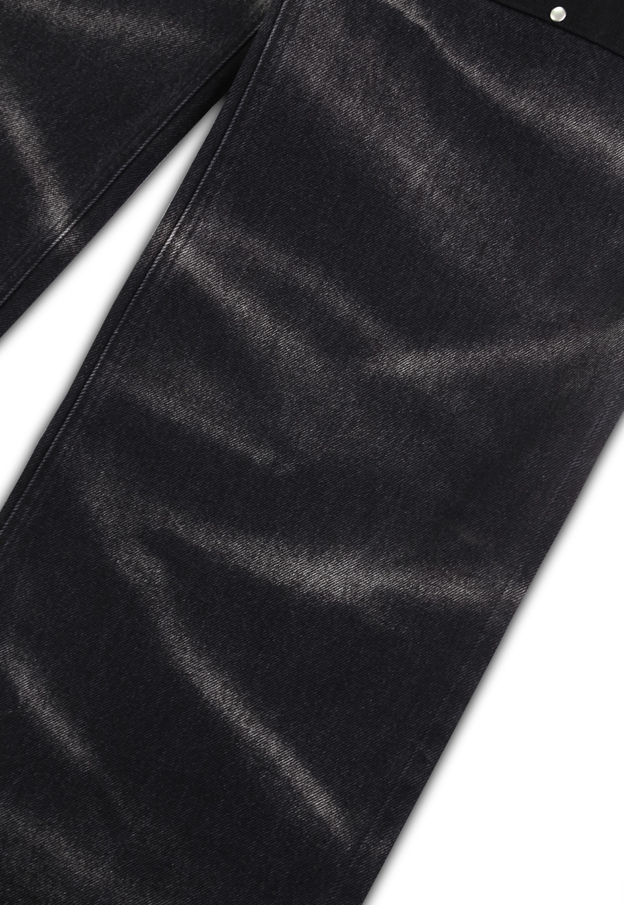 SOD Co. Wave Washed Patched Denim Jeans | Face 3 Face