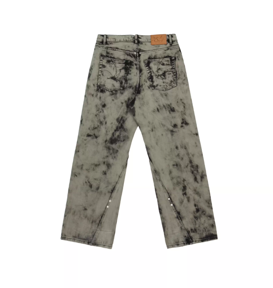 SOD Co. Bleach Tie Dye Jeans | Face 3 Face