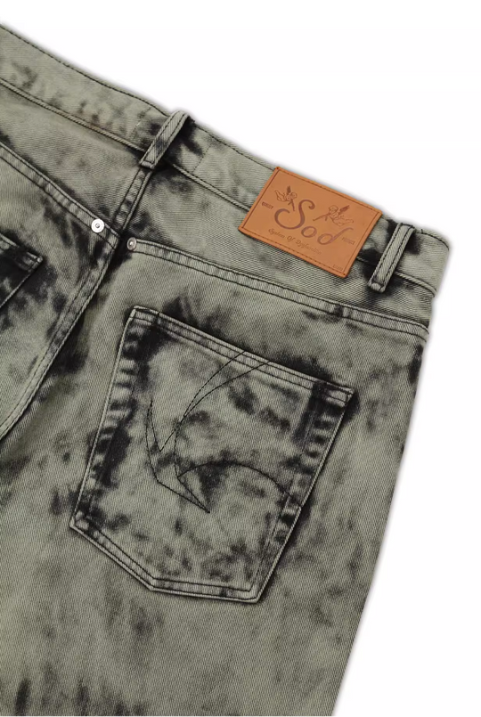 SOD Co. Bleach Tie Dye Jeans | Face 3 Face