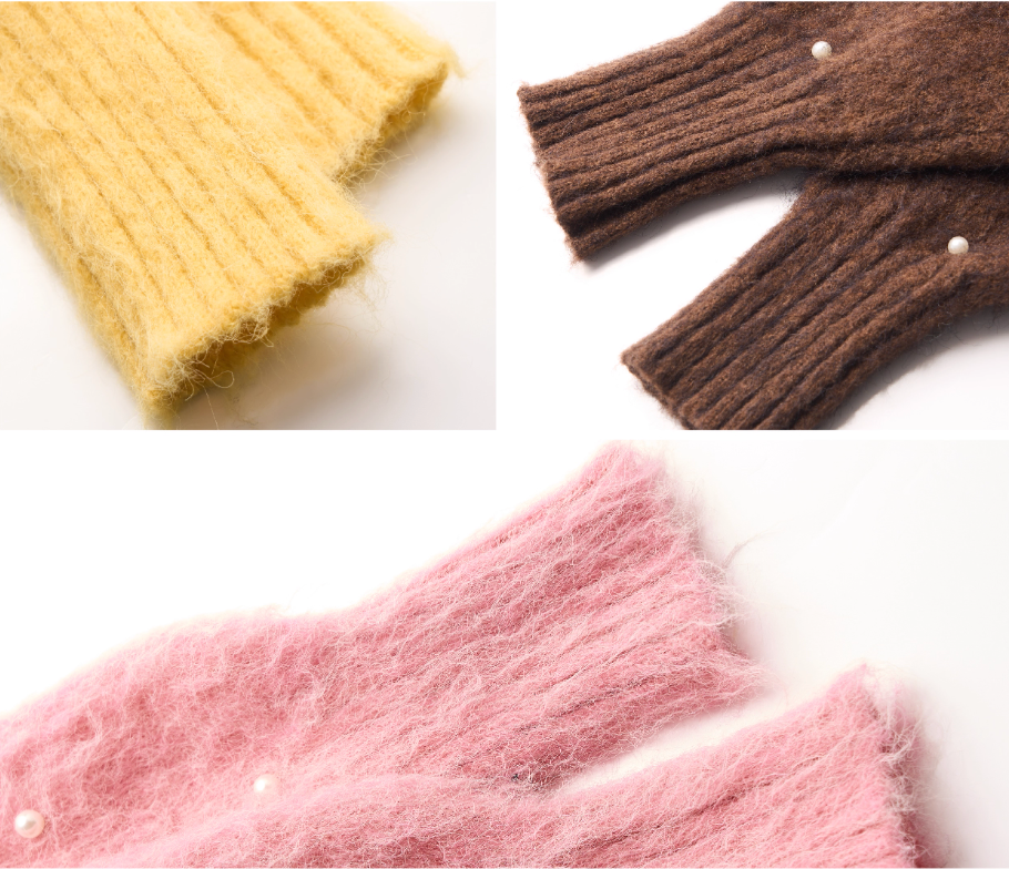 STEEPC Wool Blend Pearl Knit Cardigan | Face 3 Face