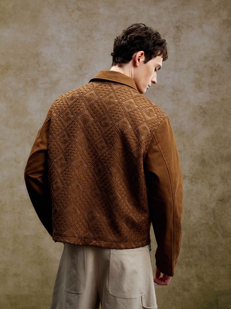 YADcrew Lace Knit Jacket | Face 3 Face