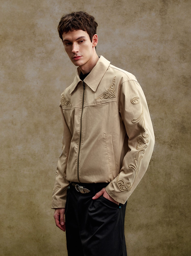 YADcrew 3D Embroidered Work Jacket | Face 3 Face