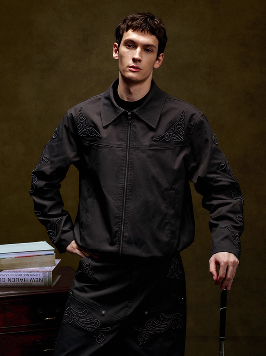 YADcrew 3D Embroidered Work Jacket | Face 3 Face