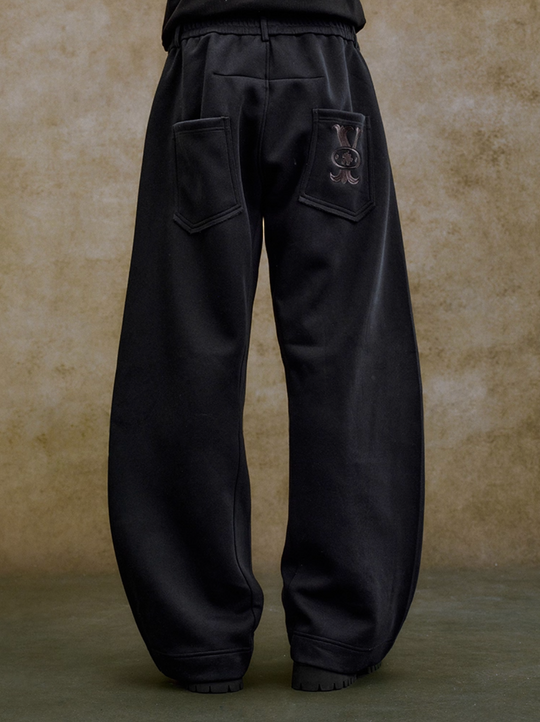 YADcrew Pearl Embroidered Baggy Sweatpants | Face 3 Face