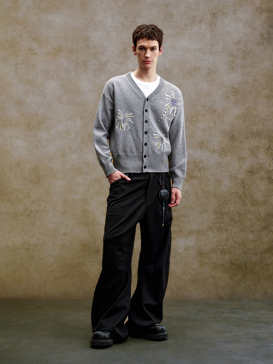 YADcrew Pearl Fireworks Knit Cardigan | Face 3 Face