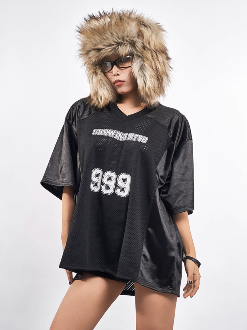 F3F Select 999 Number Print Mesh Hockey Jersey | Face 3 Face