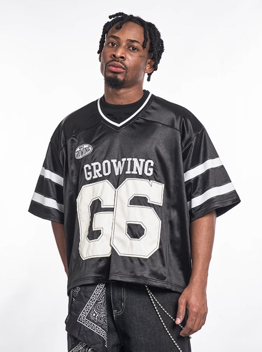 F3F Select Snake Leather Letter Patch Jersey | Face 3 Face