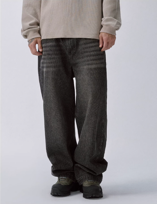 F2CE Washed Dark Corduroy Pants | Face 3 Face