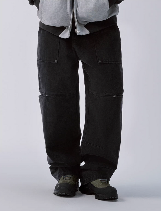 F2CE Multi Pocket Utility Washed Jeans | Face 3 Face