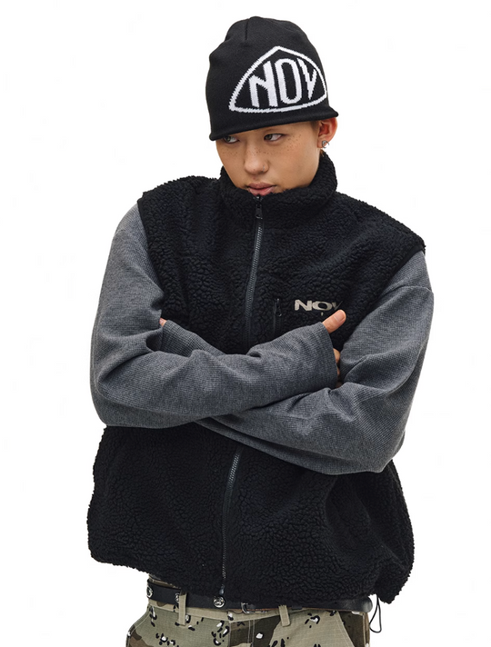 NOVACAM Camouflage Fleece Reversible Vest | Face 3 Face