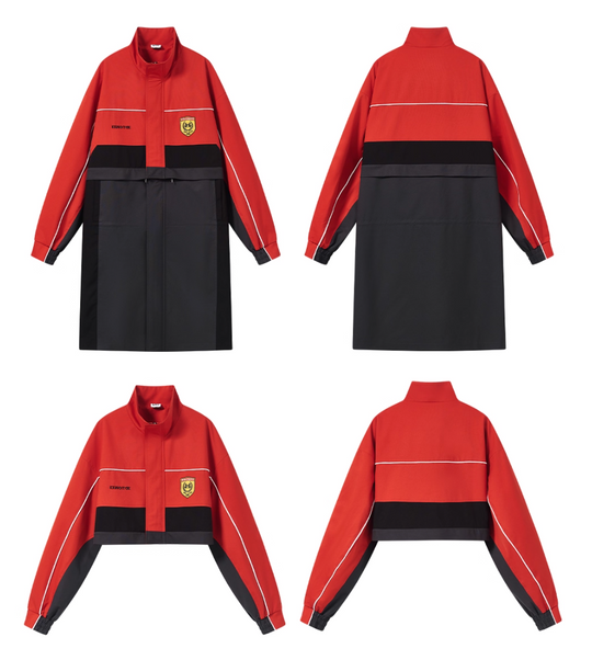 BLIND NO PLAN Two Piece Removable Long Coat Jacket | Face 3 Face