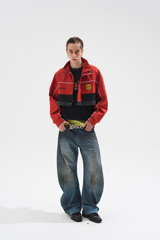 BLIND NO PLAN Two Piece Removable Long Coat Jacket | Face 3 Face