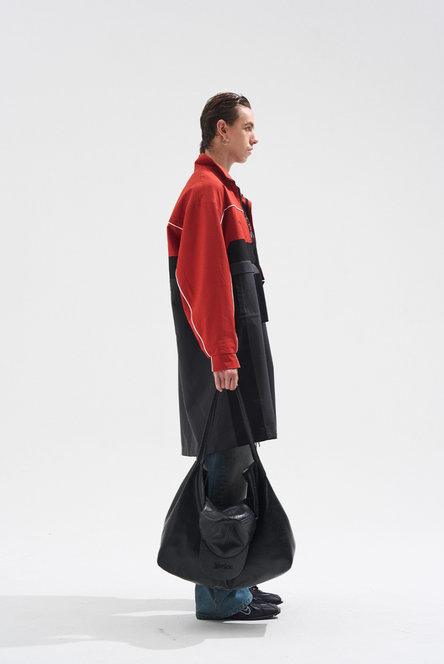 BLIND NO PLAN Two Piece Removable Long Coat Jacket | Face 3 Face