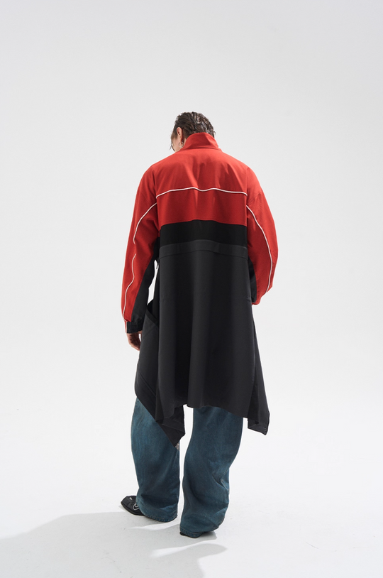 BLIND NO PLAN Two Piece Removable Long Coat Jacket | Face 3 Face