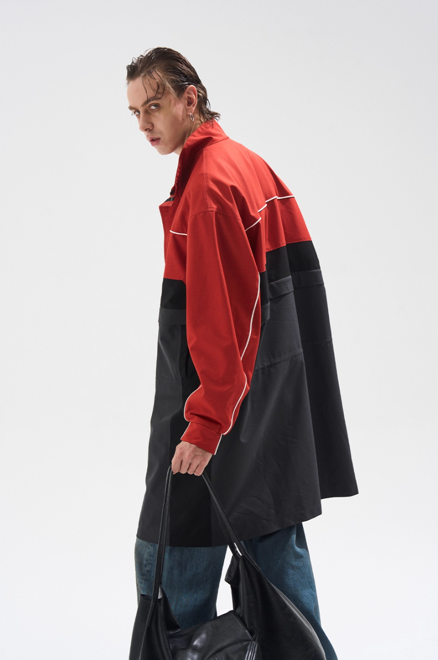 BLIND NO PLAN Two Piece Removable Long Coat Jacket | Face 3 Face