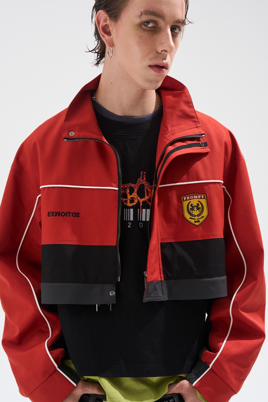 BLIND NO PLAN Two Piece Removable Long Coat Jacket | Face 3 Face