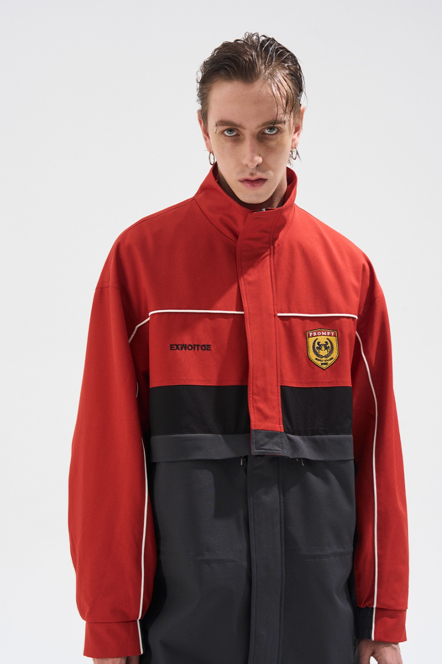 BLIND NO PLAN Two Piece Removable Long Coat Jacket | Face 3 Face