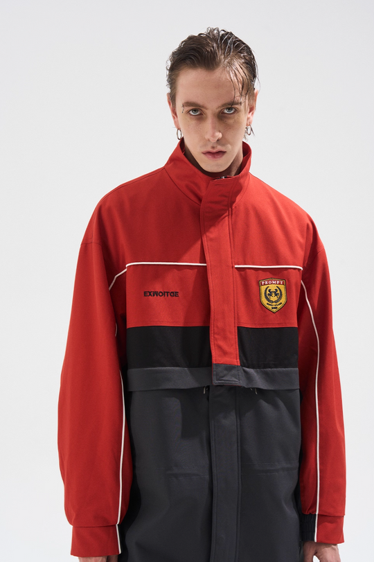 BLIND NO PLAN Two Piece Removable Long Coat Jacket | Face 3 Face