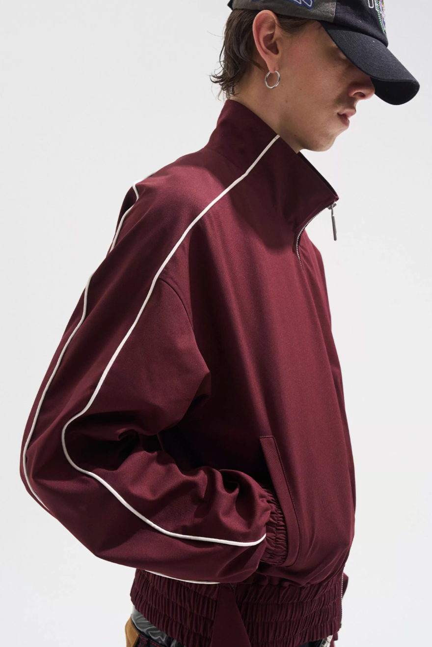 BLIND NO PLAN Dual Form Detachable Sleeve Track Jacket | Face 3 Face
