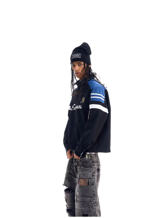 BLIND NO PLAN Reversible Plaid Long Sleeve Shirt Jacket | Face 3 Face