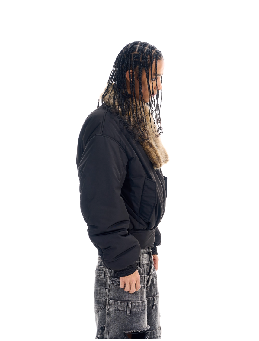 BLIND NO PLAN Reversible Camouflage MA-1 Bomber Jacket | Face 3 Face