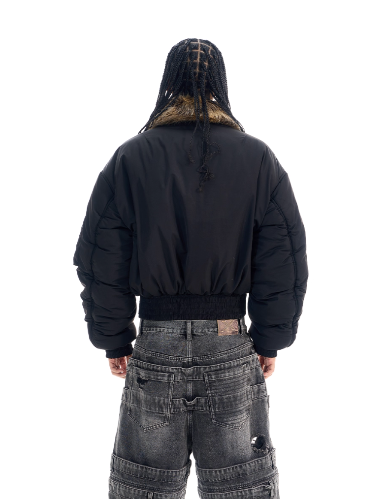 BLIND NO PLAN Reversible Camouflage MA-1 Bomber Jacket | Face 3 Face