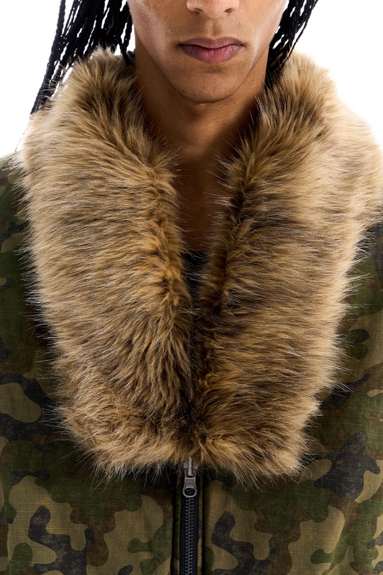 BLIND NO PLAN Reversible Camouflage MA-1 Bomber Jacket | Face 3 Face