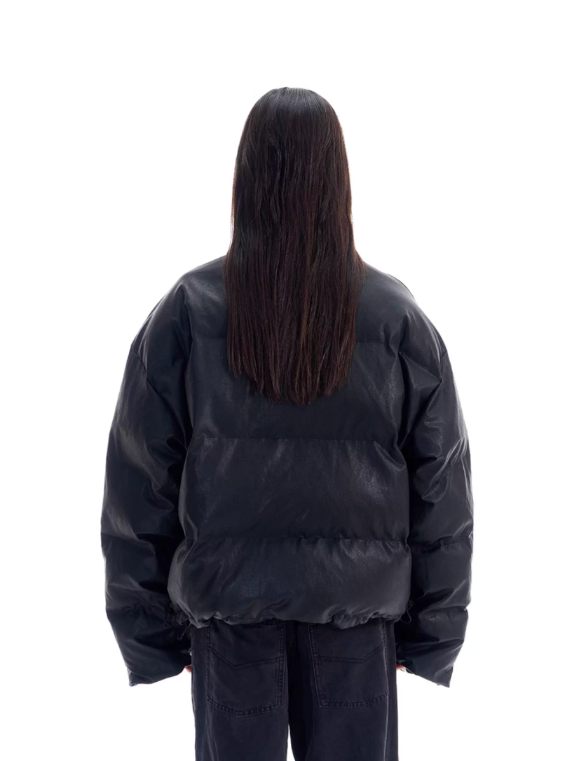 BLIND NO PLAN Reversible Sports Puffer Jacket | Face 3 Face
